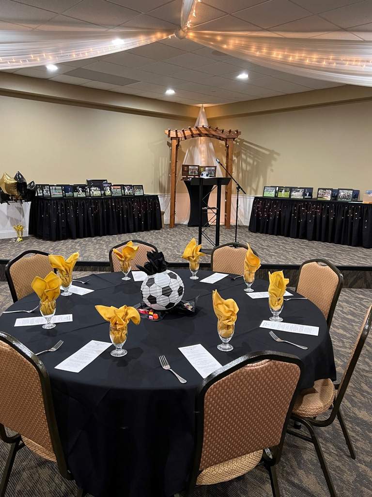 Sports banquet Fridley Minnesota dining
